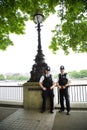 Bobbies in the city of the London